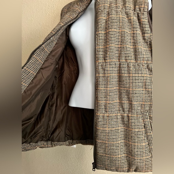 Sold! Maurices Checkered Puffer Vest - Picture 3 of 3